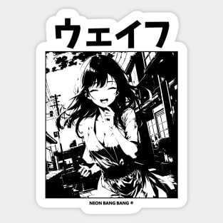 Anime Girl Japan Streetwear Manga Aesthetic Sticker